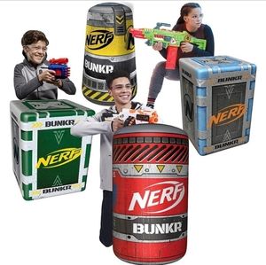 NERF x BUNKR BattleZone Competition Pack of 4 Inflatable